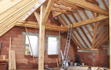 Nearton End attic trusses