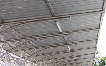 installing Nearton End metal roofing